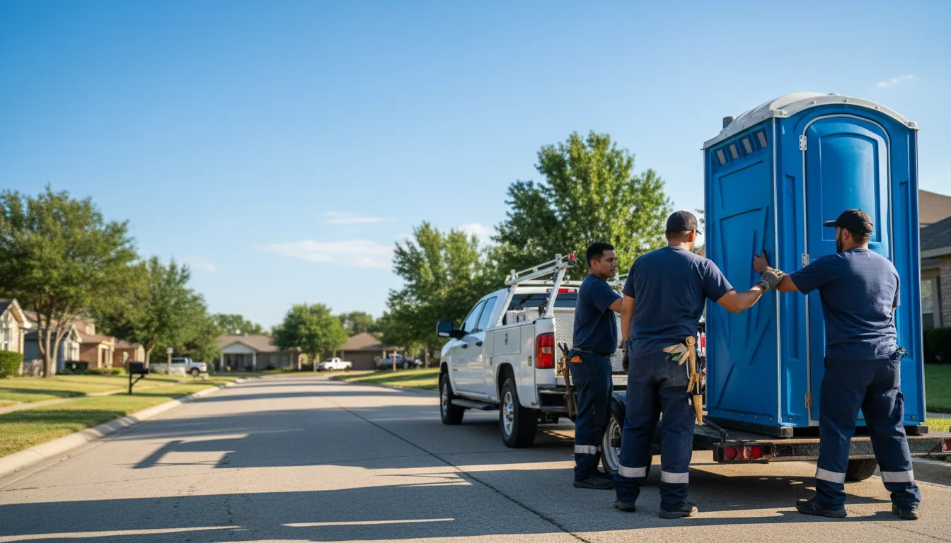 Portable Toilet Rental in Paducah, TX near me